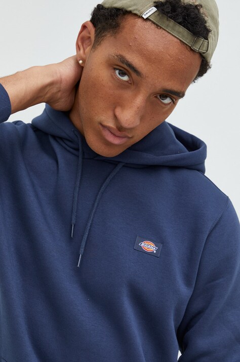 Кофта Dickies мужская цвет синий однотонная DK0A4XCDNV01-NAVYBLUE