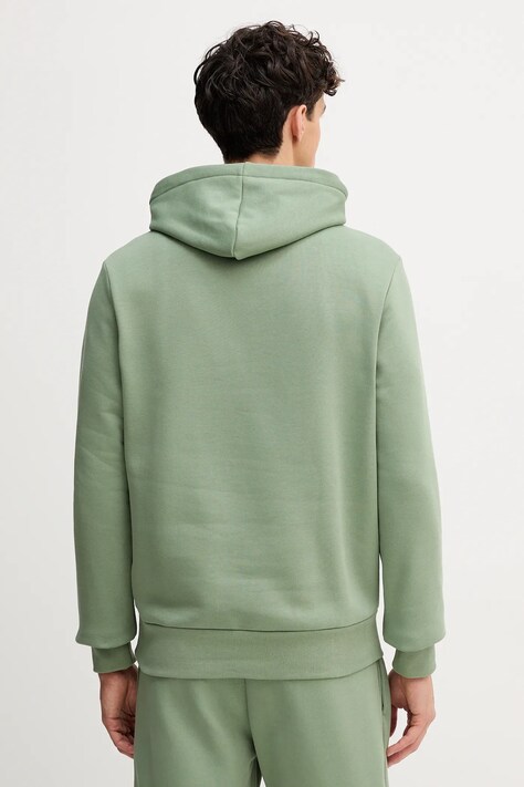 Lacoste кофта з капюшоном бавовняна — AW22-BLM0SD, зелений — фото 6