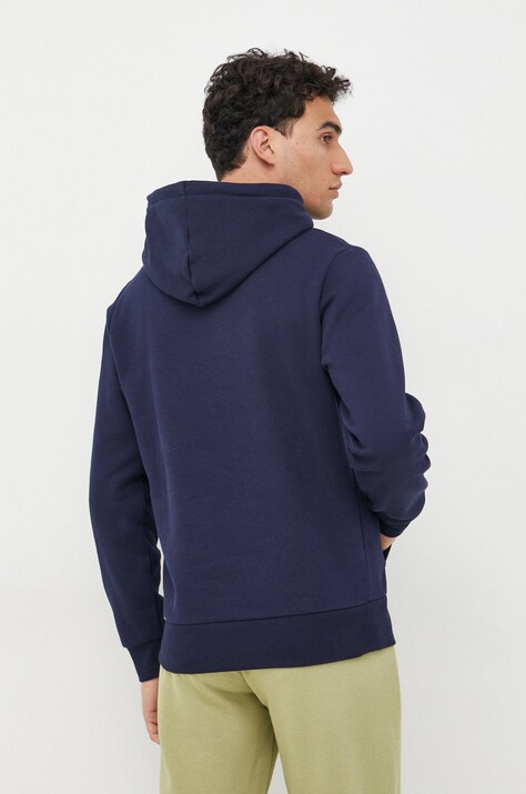 Lacoste кофта з капюшоном бавовняна — AW22-BLM0SD, темно-синій — фото 3