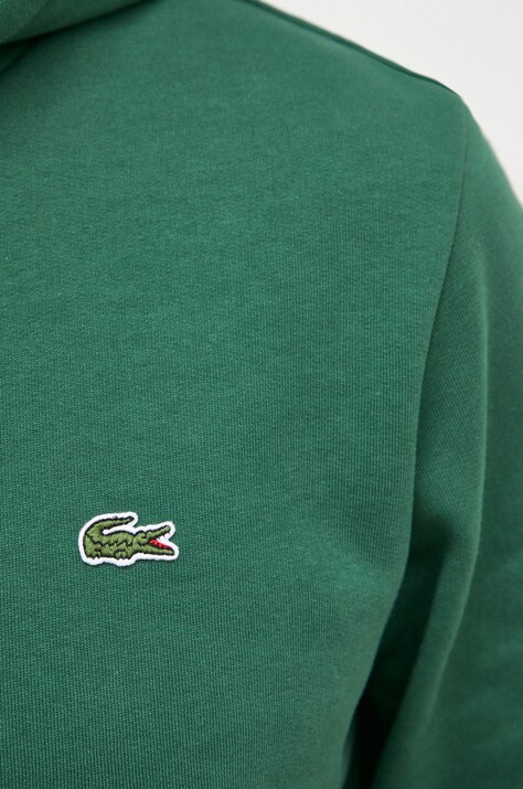 Lacoste кофта з капюшоном бавовняна — фото 5