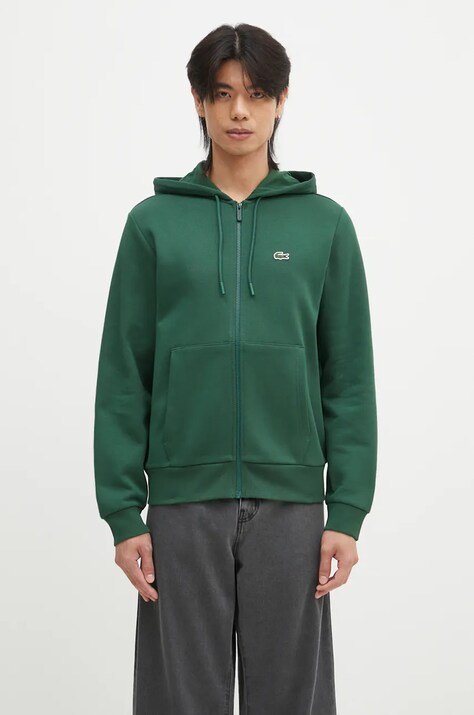 Lacoste sweatshirt men's black color