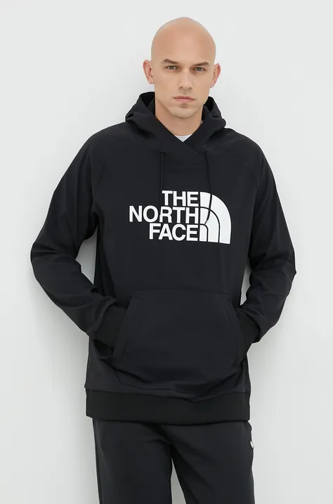 The North Face bluza sportowa Tekno męska kolor czarny z kapturem
