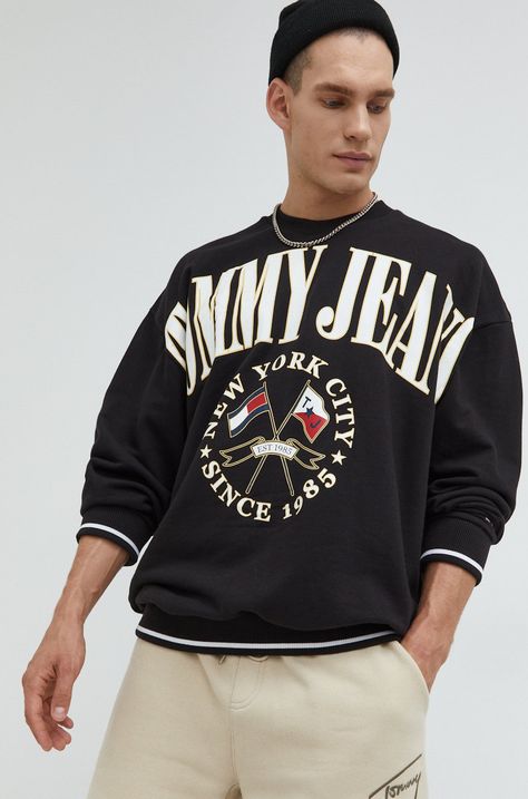 Bombažna mikica Tommy Jeans