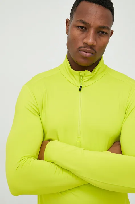 CMP bluza sportowa męska kolor zielony gładka
