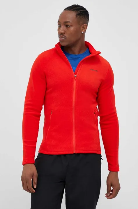 Viking bluza sportowa Tesero męska kolor czerwony gładka