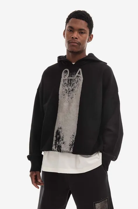 A-COLD-WALL* cotton sweatshirt Plaster Hoodie men's black color