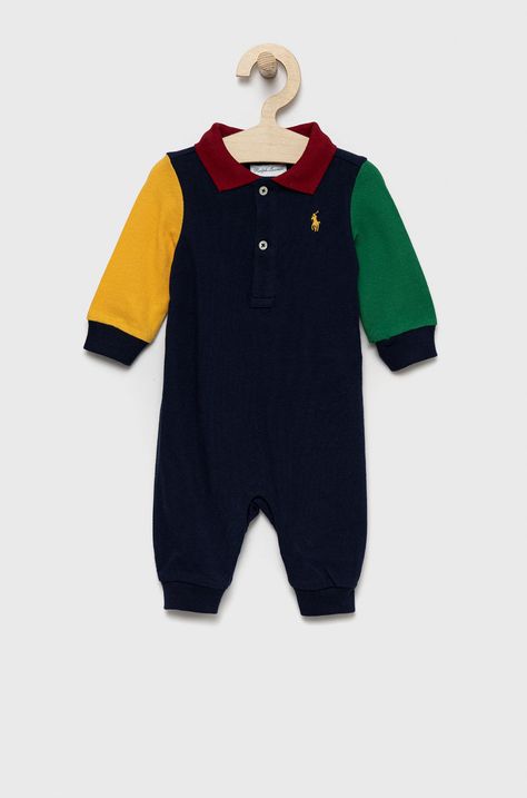 Polo Ralph Lauren pajacyk niemowlęcy bawełniany