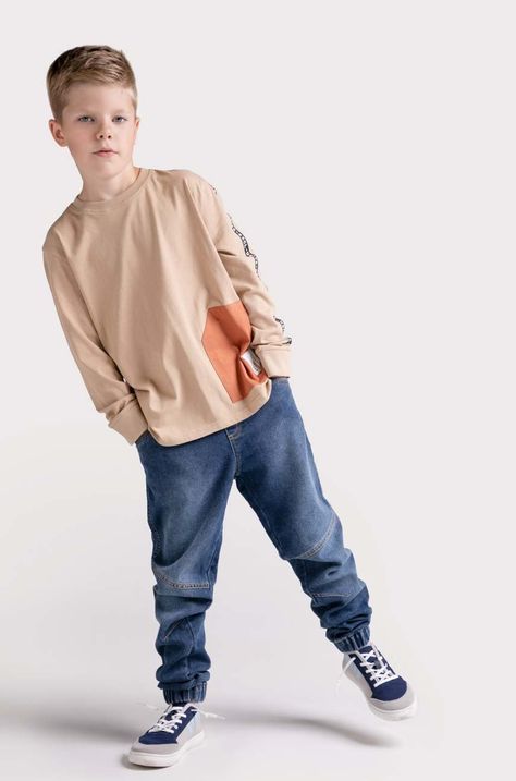 Детска блуза с дълги ръкави Coccodrillo