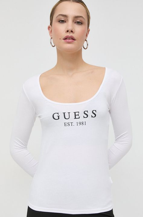 Блуза с дълги ръкави Guess