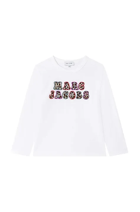 Marc Jacobs longsleeve bawełniany dziecięcy kolor biały