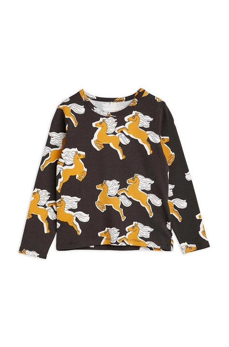 Mini Rodini longsleeve dziecięcy z nadrukiem