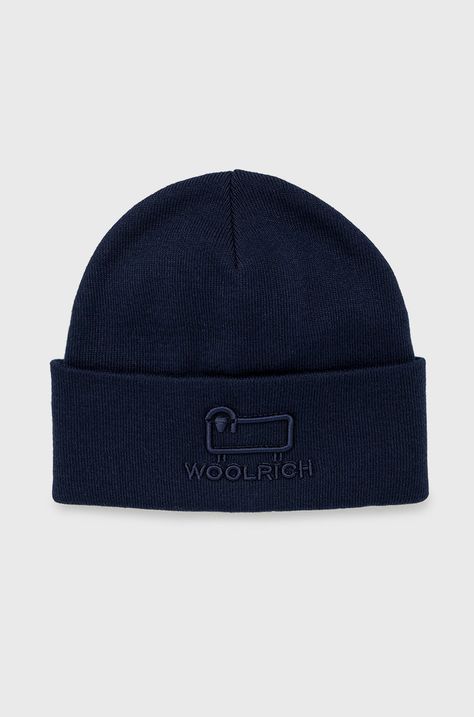 Woolrich czapka z domieszką wełny