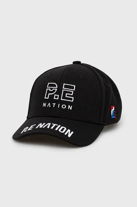 P.E Nation sapca culoarea negru, cu imprimeu