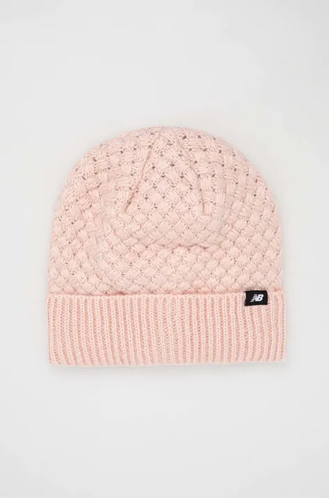Καπέλο New Balance χρώμα: ροζ,