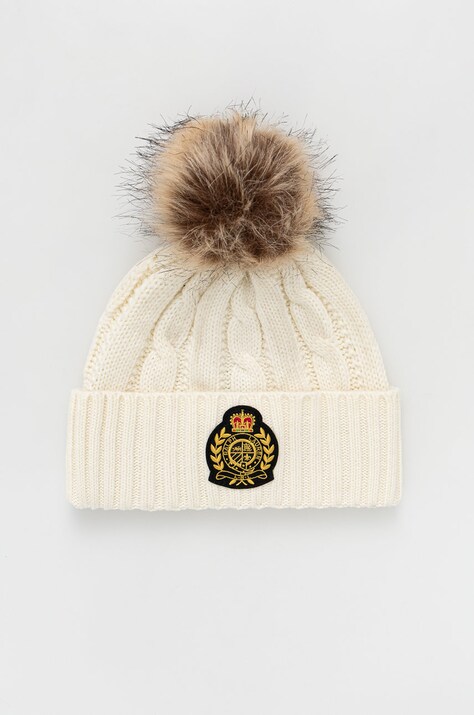 Čepice z vlněné směsi Lauren Ralph Lauren