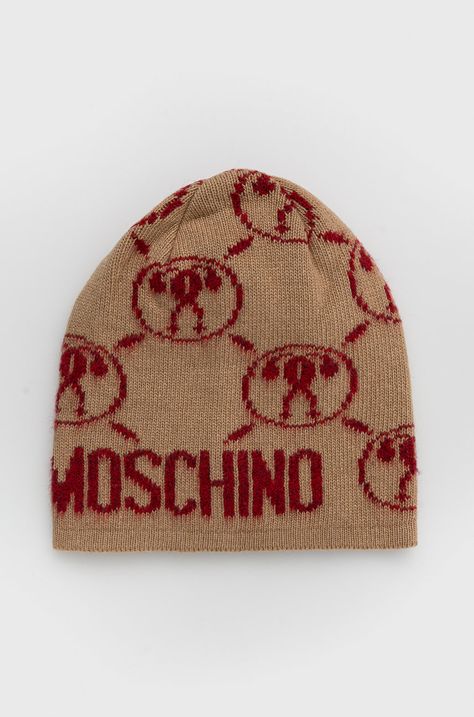 Kapa s dodatkom vune Moschino