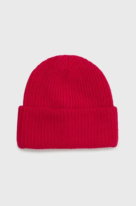 Abercrombie & Fitch czapka kolor fioletowy
