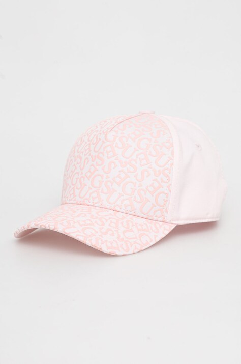 Детска памучна шапка Guess