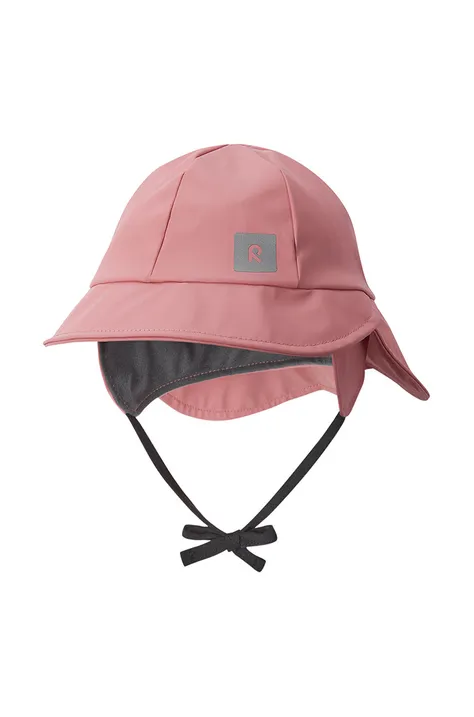 Дитячий протидощовий капелюх Reima колір рожевий