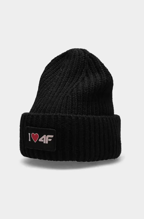 4F czapka dziecięca kolor czarny