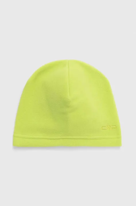 CMP czapka dziecięca kolor zielony z cienkiej dzianiny