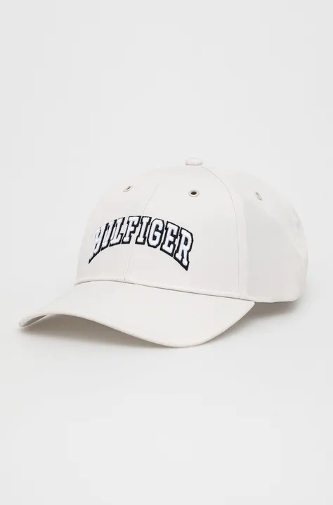 Καπέλο Tommy Hilfiger χρώμα: γκρι