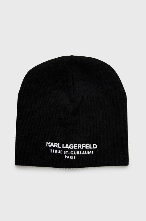 Karl Lagerfeld caciula de lana