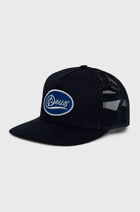 Καπέλο Deus Ex Machina χρώμα: ναυτικό μπλε