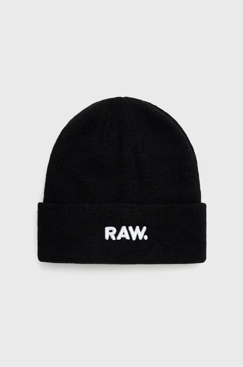 Καπέλο G-Star Raw χρώμα: μαύρο,