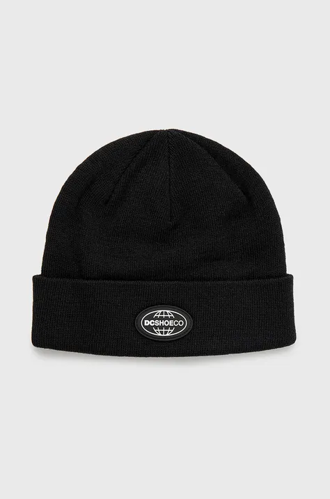 DC czapka kolor czarny