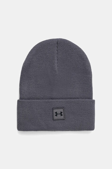 Under Armour czapka kolor szary z grubej dzianiny 1373155