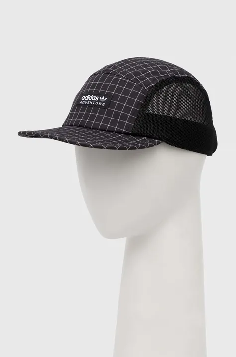 adidas Originals czapka z daszkiem kolor czarny wzorzysta