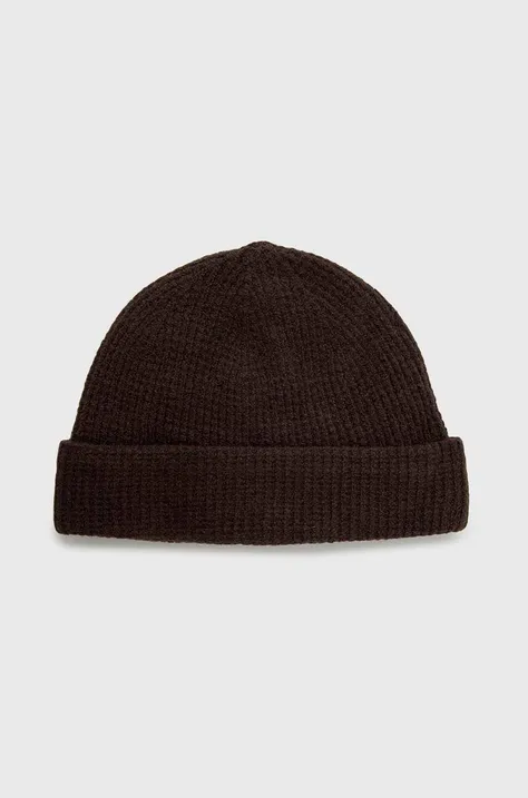 Καπέλο Abercrombie & Fitch χρώμα: καφέ