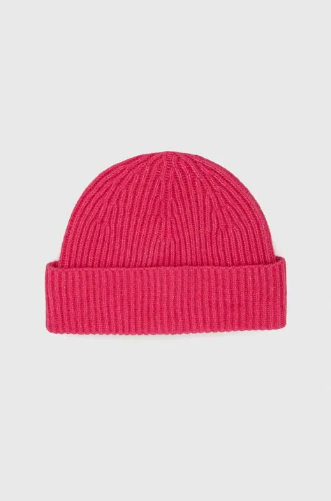 Abercrombie & Fitch czapka kolor różowy