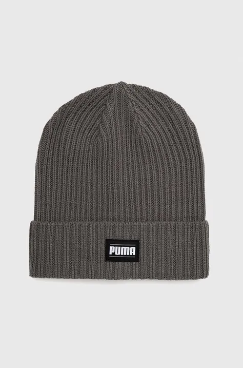 Kapa Puma boja: siva, od tanke pletenine