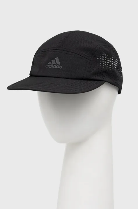 Kapa s šiltom adidas Performance črna barva