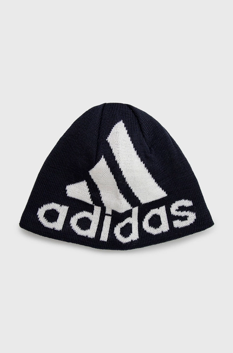 Шапка adidas Performance Big Logo колір синій