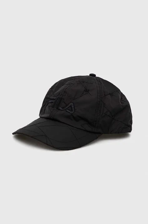 Kapa sa šiltom Fila boja: crna, s aplikacijom