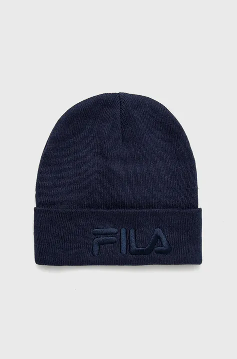 Καπέλο Fila χρώμα: ναυτικό μπλε,
