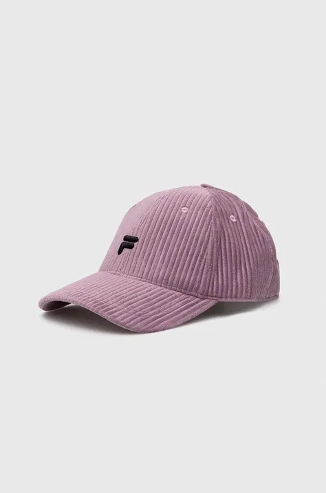 Καπέλο Fila χρώμα: μοβ
