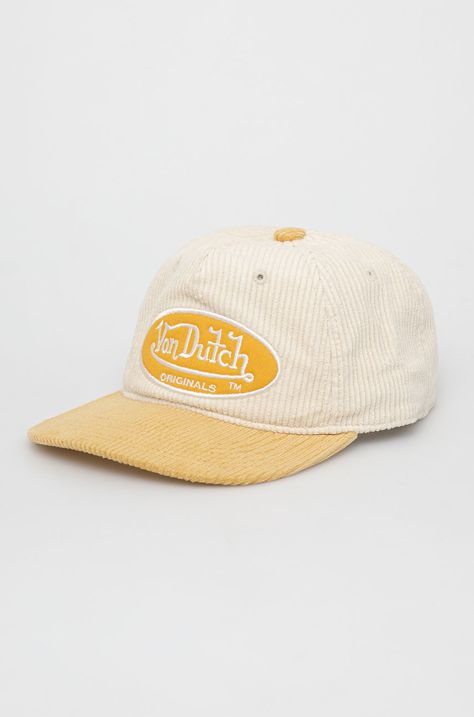 Вельветова кепка Von Dutch