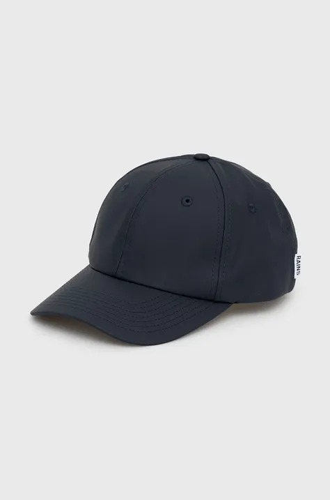 Šiltovka Rains Cap 13600.47-47.Navy, tmavomodrá farba, jednofarebná