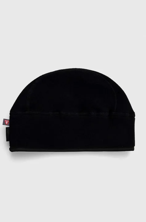 4F czapka kolor czarny z cienkiej dzianiny