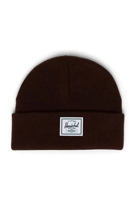 Καπέλο Herschel χρώμα: καφέ,