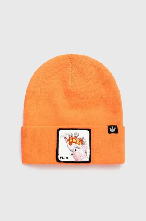 Καπέλο Goorin Bros χρώμα: πορτοκαλί,