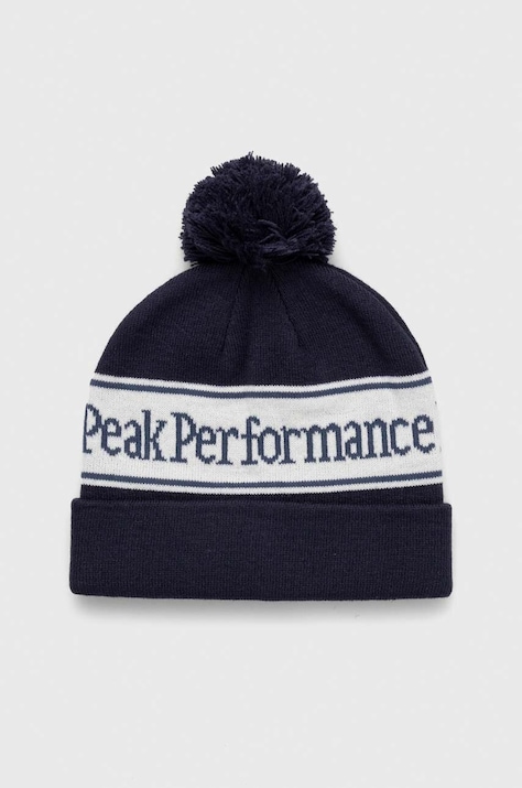 Σκούφος Peak Performance χρώμα: μαύρο