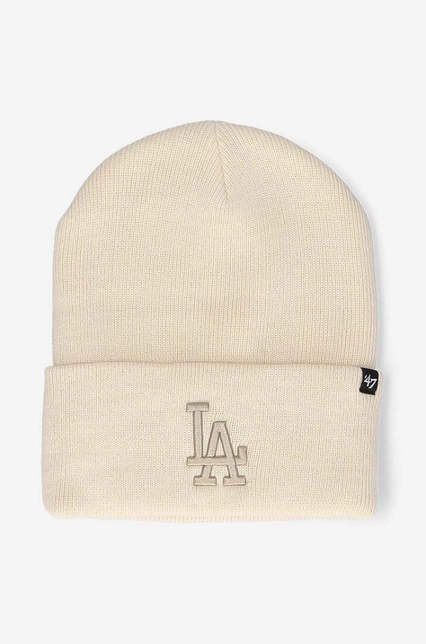 Шапка 47brand Angeles Dodgers Haymake в бежово