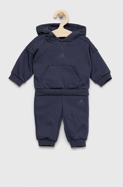 Cпортивний костюм для немовлят adidas колір синій