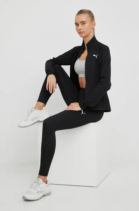 Puma edzős pulóver és nadrág Active fekete, női, 849096