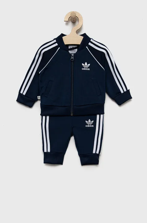 Дитячий спортивний костюм adidas Originals колір синій